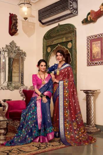 VEDANTI BY LNB DESIGNER POLY COTTON DESIGNER SAREES WHOLESALER IN INDIA